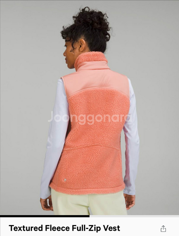 룰루레몬 베스트 Textured Fleece Vest--3