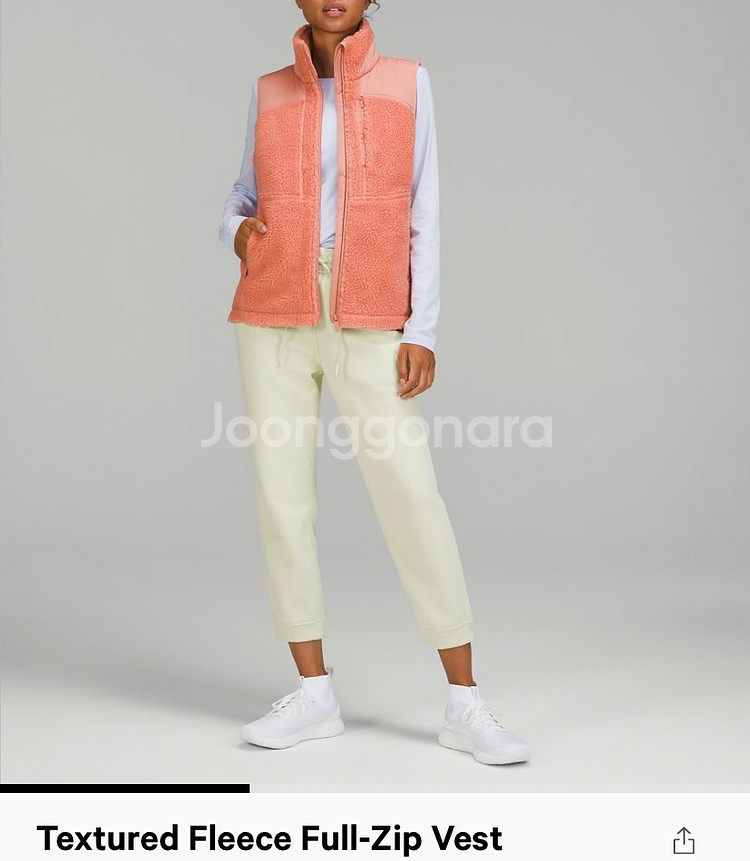 룰루레몬 베스트 Textured Fleece Vest--4