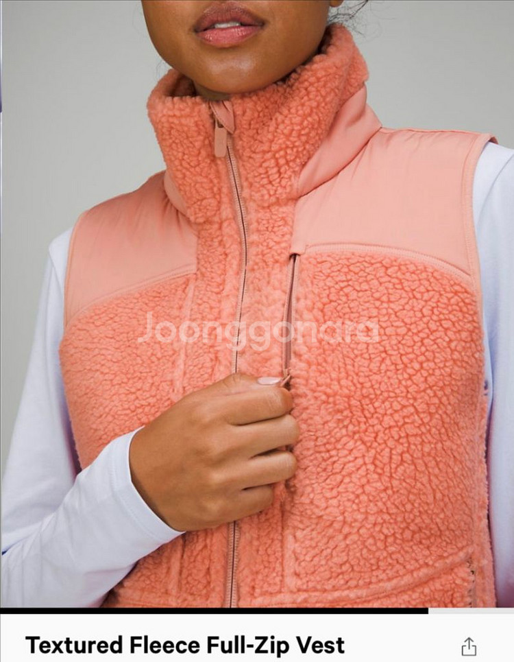 룰루레몬 베스트 Textured Fleece Vest--5