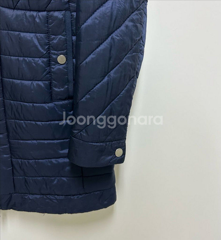 [여자 90 (S)]타미힐피거 네이비 경량 롱자켓--2