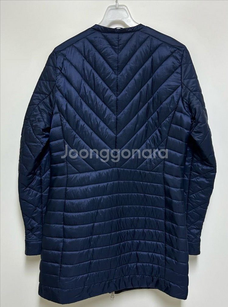 [여자 90 (S)]타미힐피거 네이비 경량 롱자켓--6
