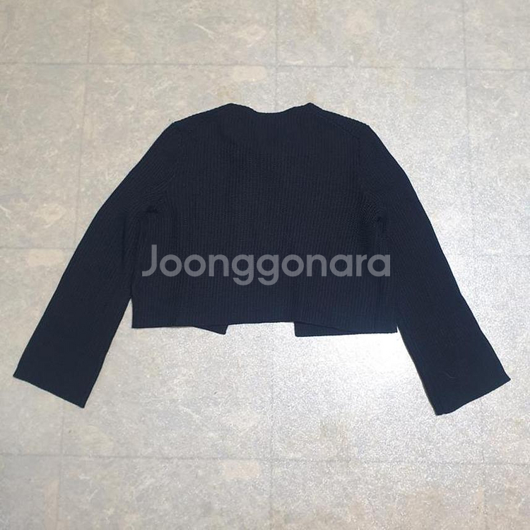 마쥬 Open Knit Tie-Front 가디건--4