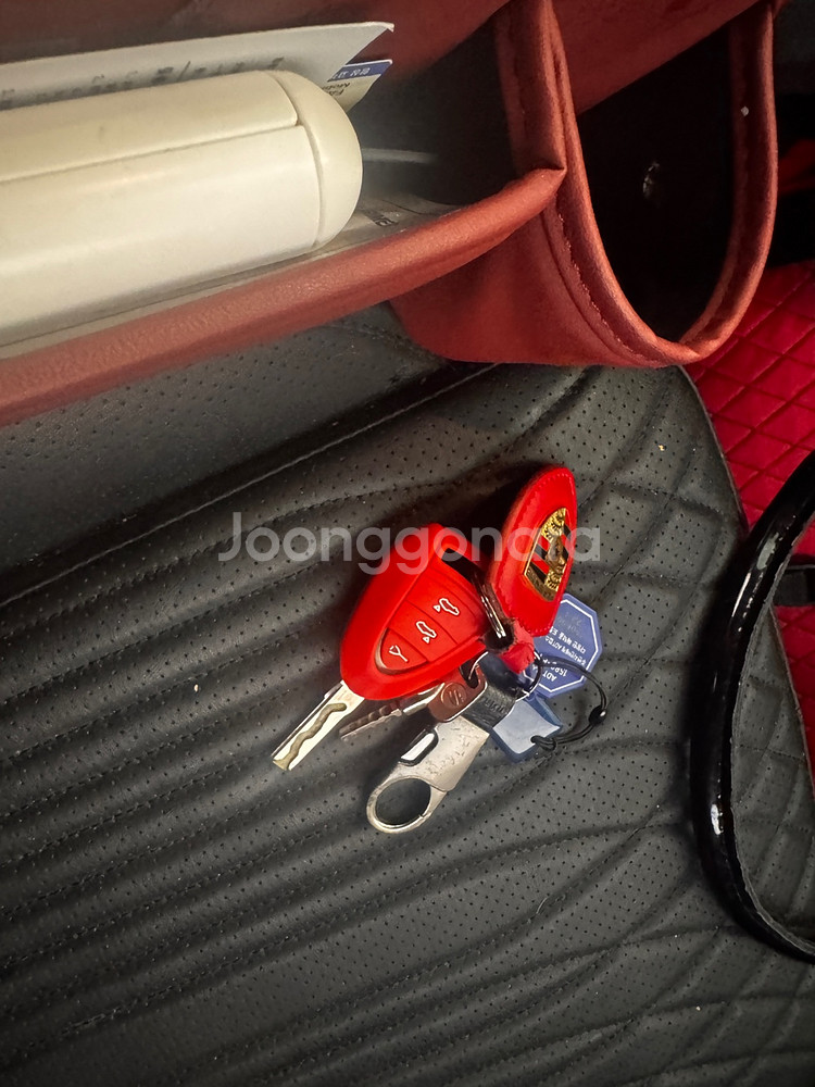 포르쉐 박스터 신형키2개+원격시동 & 버튼시동 시공--0