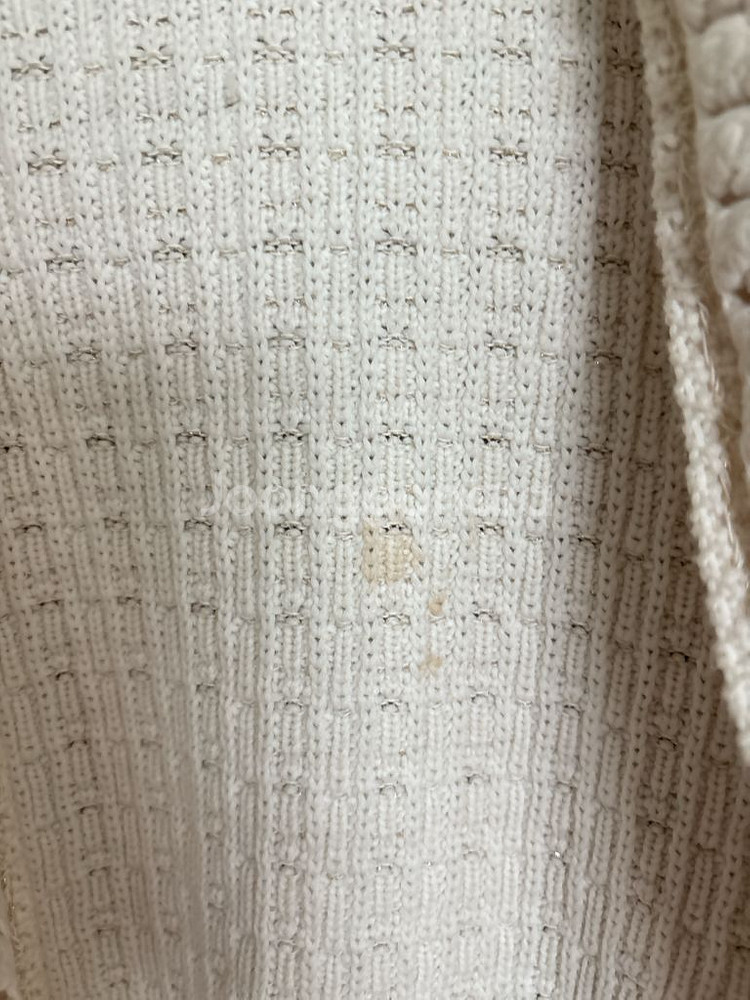 한섬 타임 글리터 니트 가디건 아이보리--2