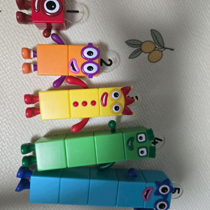 넘버블럭스 피규어 1~5