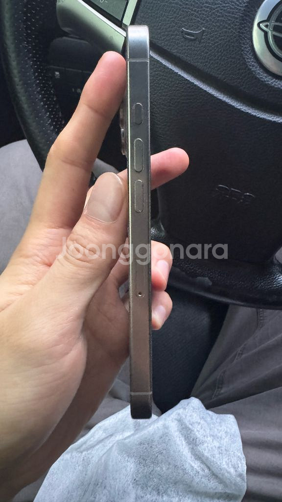 아이폰 16프로 256 네츄럴 티타늄배터리 성능 91%--4