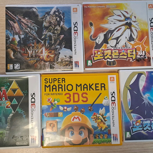닌텐도 3ds 고전 명작들 판매합니다