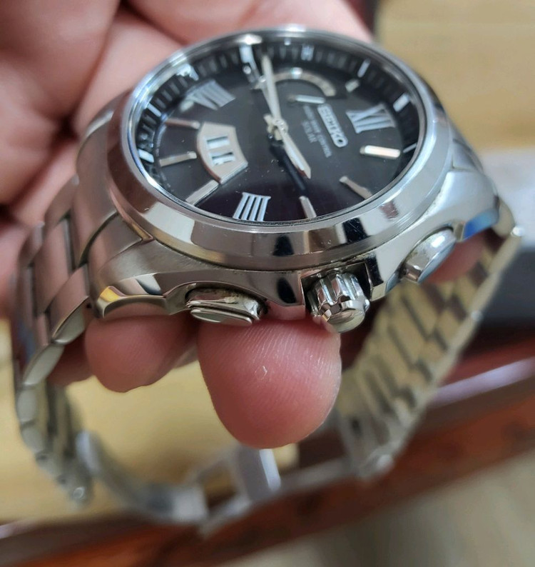 세이코 브라이츠 SAGA083 빅데이트 전파 솔라 이미지