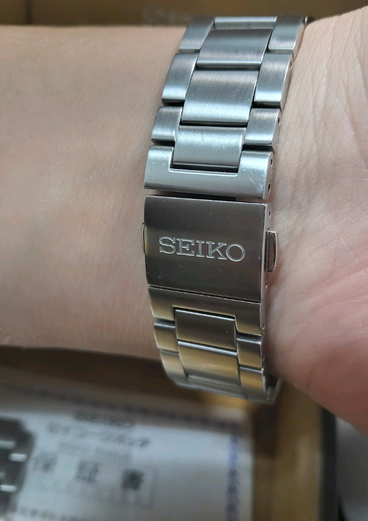 세이코 브라이츠 SAGA083 빅데이트 전파 솔라 이미지