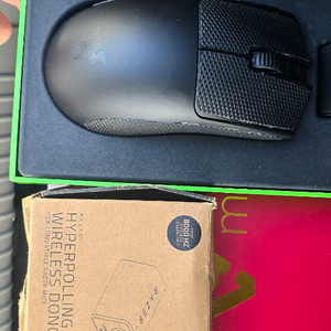 레이저 바이퍼v3 pro + 8k동글 팝니다. 바브삼