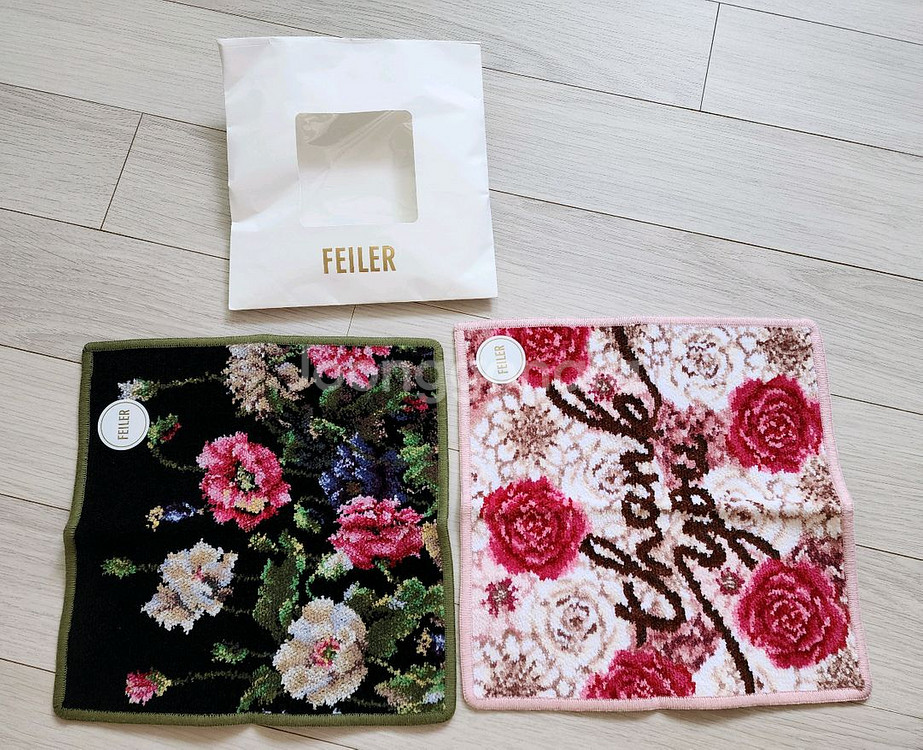 (새거) Feiler 손수건 훼이라 2개--1