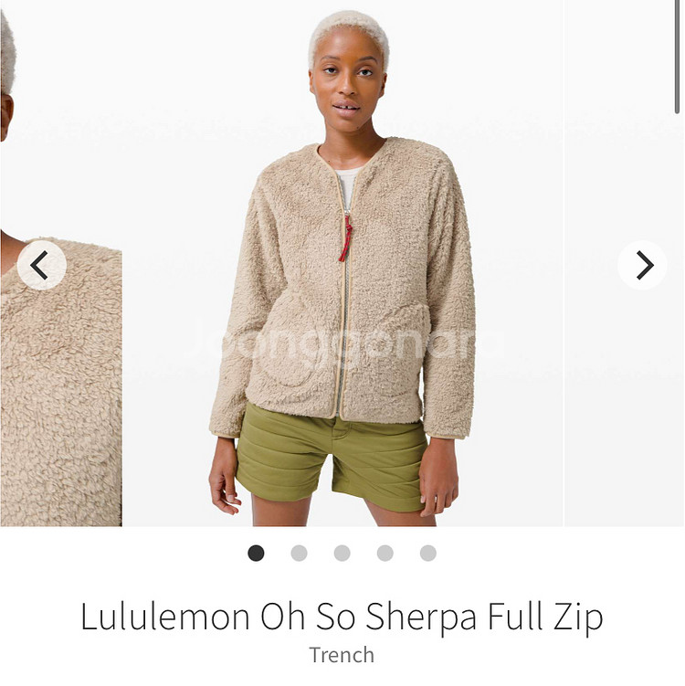 룰루레몬 셰르파 Oh So Sherpa Full Zip--0