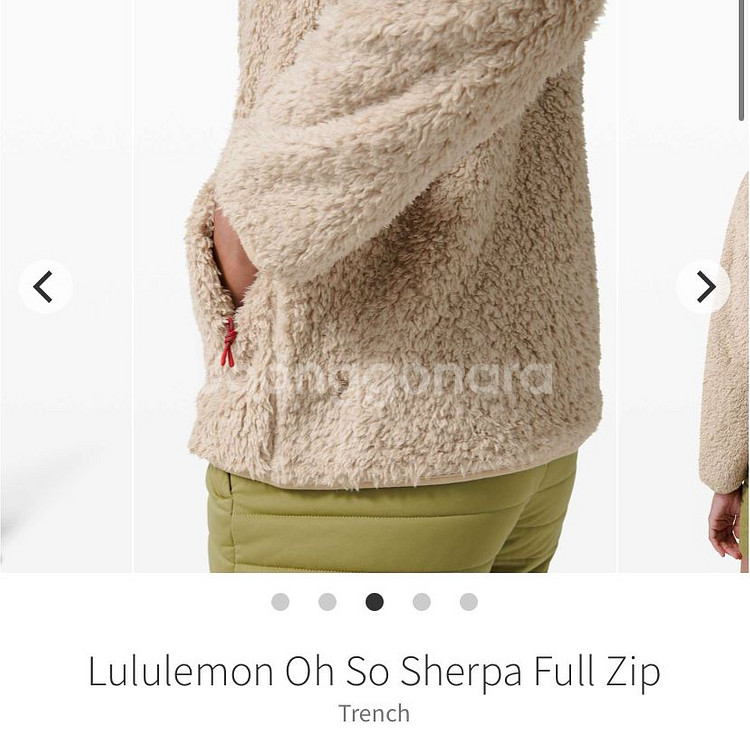 룰루레몬 셰르파 Oh So Sherpa Full Zip--4