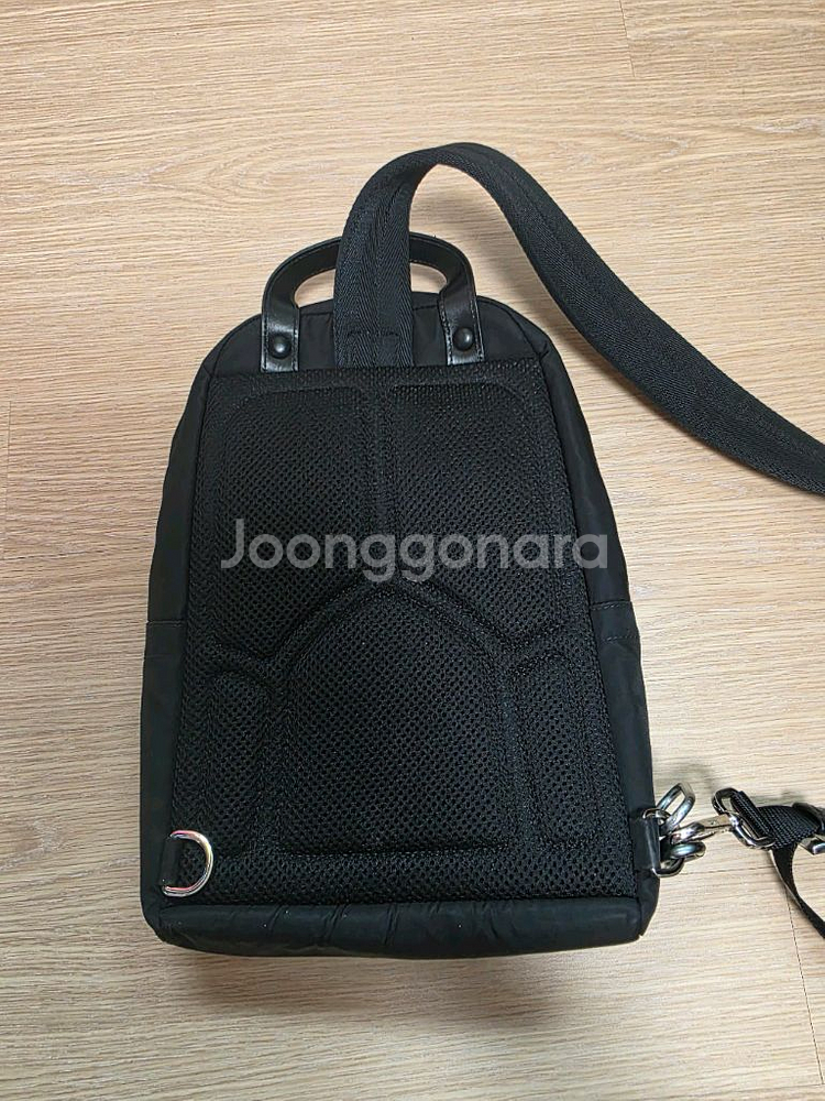 프라다 리나일론 벨트백--2