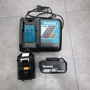 마끼다호환 DC18RC 충전기 + 18V 6.0Ah 배