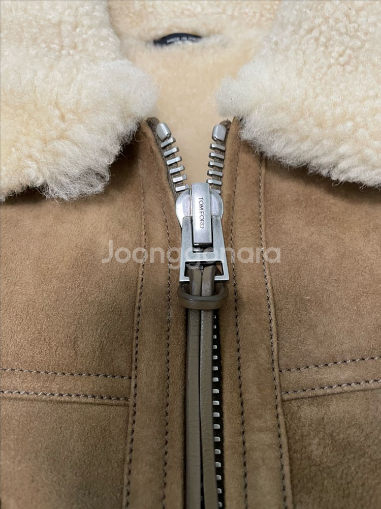 새상품 톰포드 스웨이드 풀시어링 무스탕 자켓 52--2