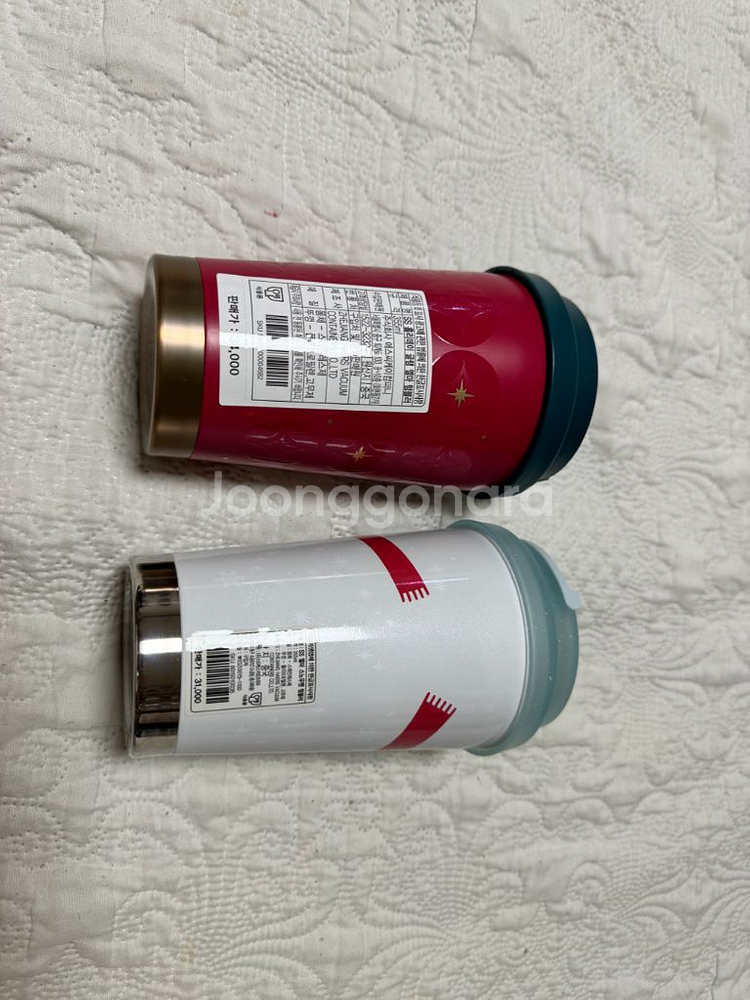 스타벅스 홀리데이 글램 스노우맨 눈사람 엘마 텀블러 355ml--1