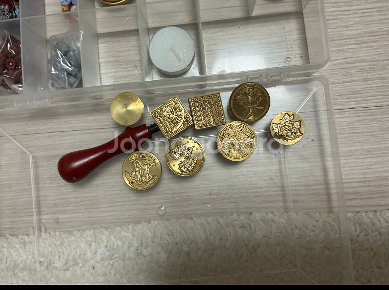 일괄)실링왁스 도구 풀세트(왁스, 스탬프, 캔들,도장등--4