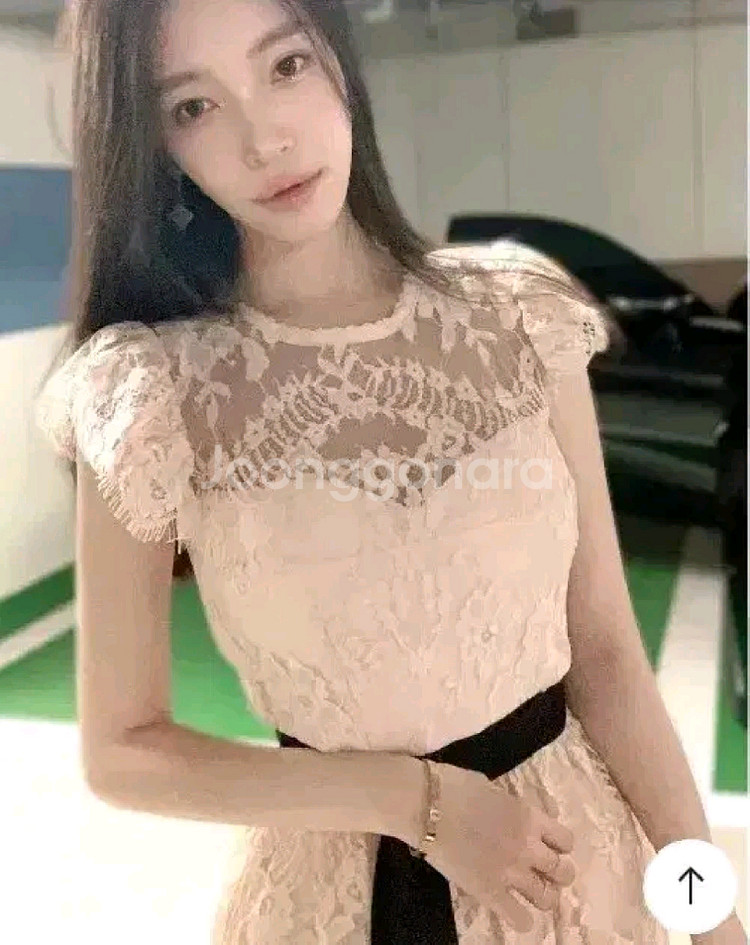 [베르비] 인형 레이스 원피스--3