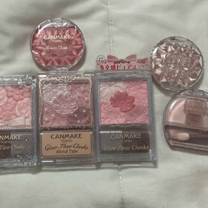 캔메이크 블러셔,하이라이터,애교살아이섀도우 모음