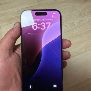 아이폰 15pro 1tb 중고 판매합니다