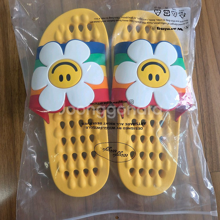 (새상품)위글위글 욕실슬리퍼 270--0
