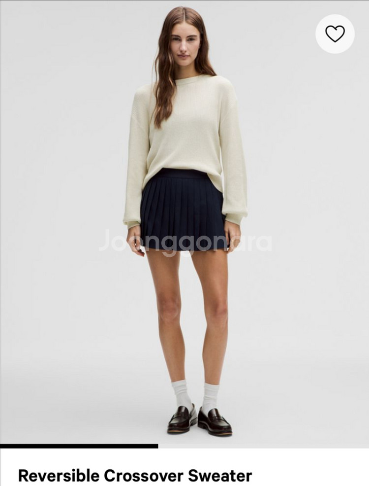 룰루레몬 양면 스웨터 Crossover Sweater--2