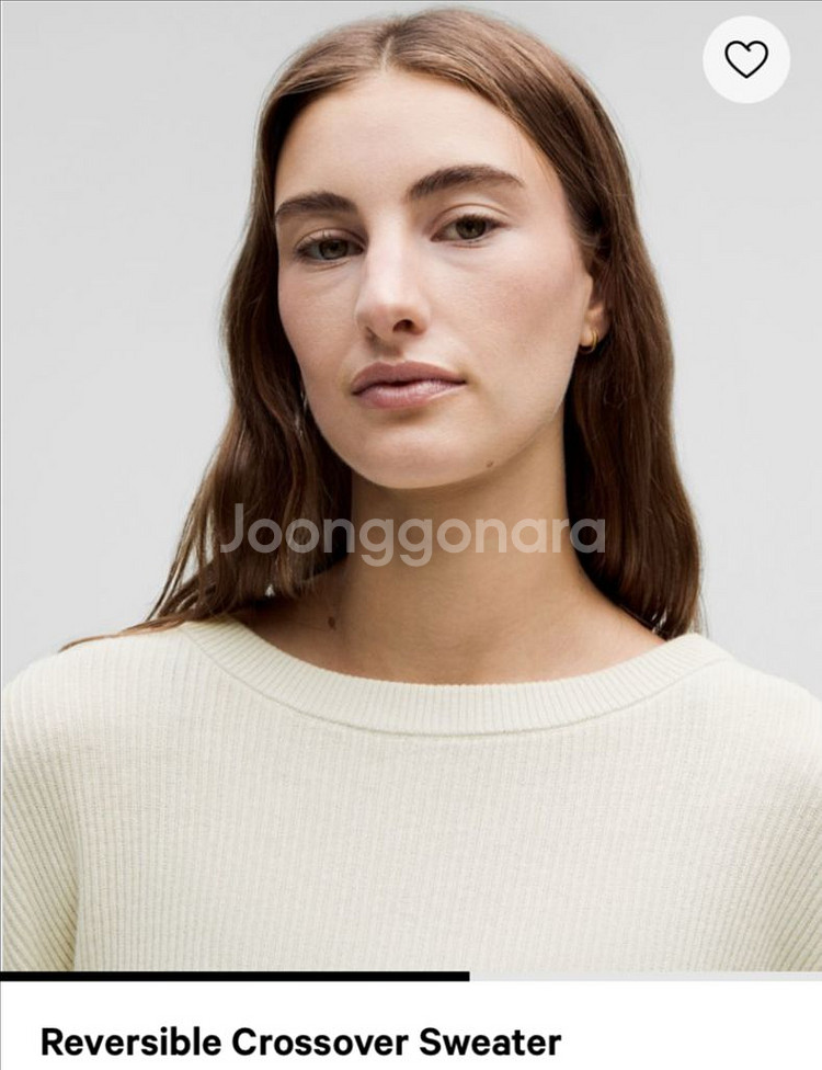 룰루레몬 양면 스웨터 Crossover Sweater--3