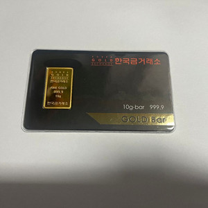 한국금거래소 10g 골드바