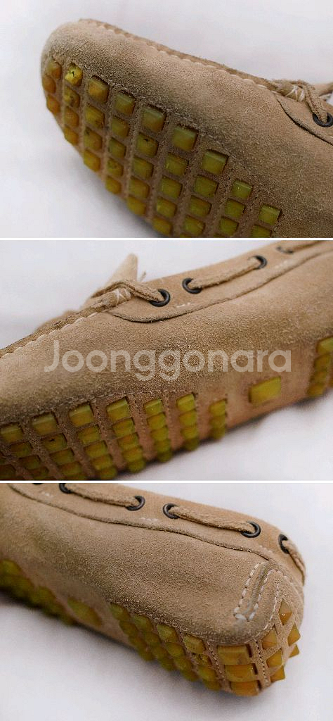 발렌티노 스웨이드 레더 로퍼 보트슈즈 (39.5)--7