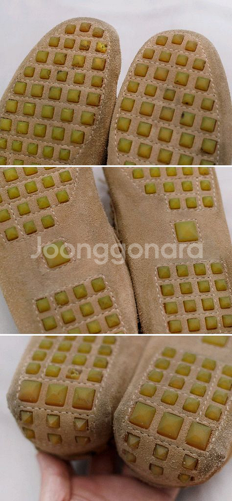 발렌티노 스웨이드 레더 로퍼 보트슈즈 (39.5)--8