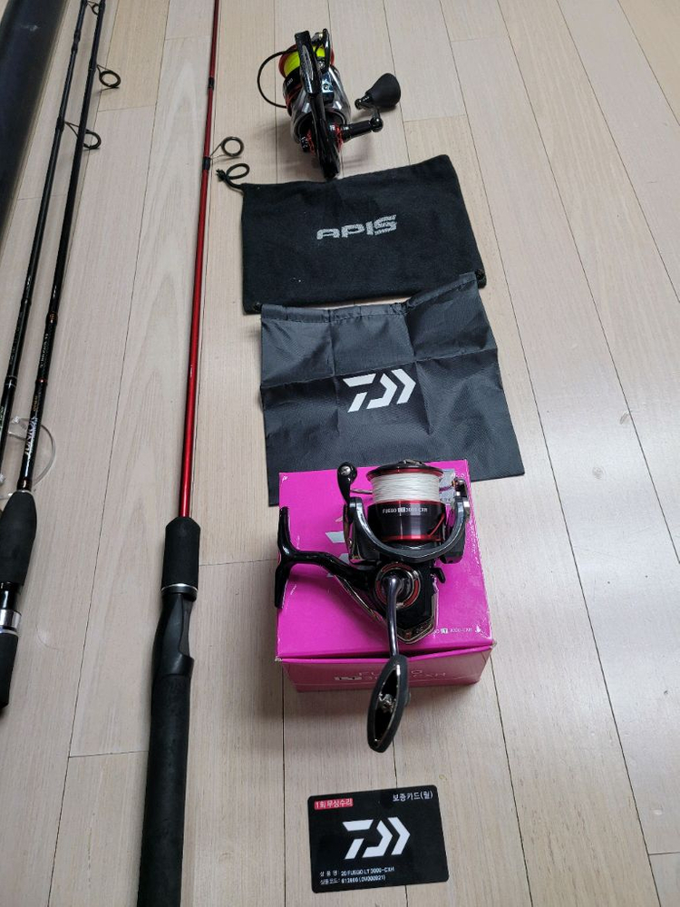 배스낚시 용품 로드 및 스피닝릴 판매합니다 ~ 이미지