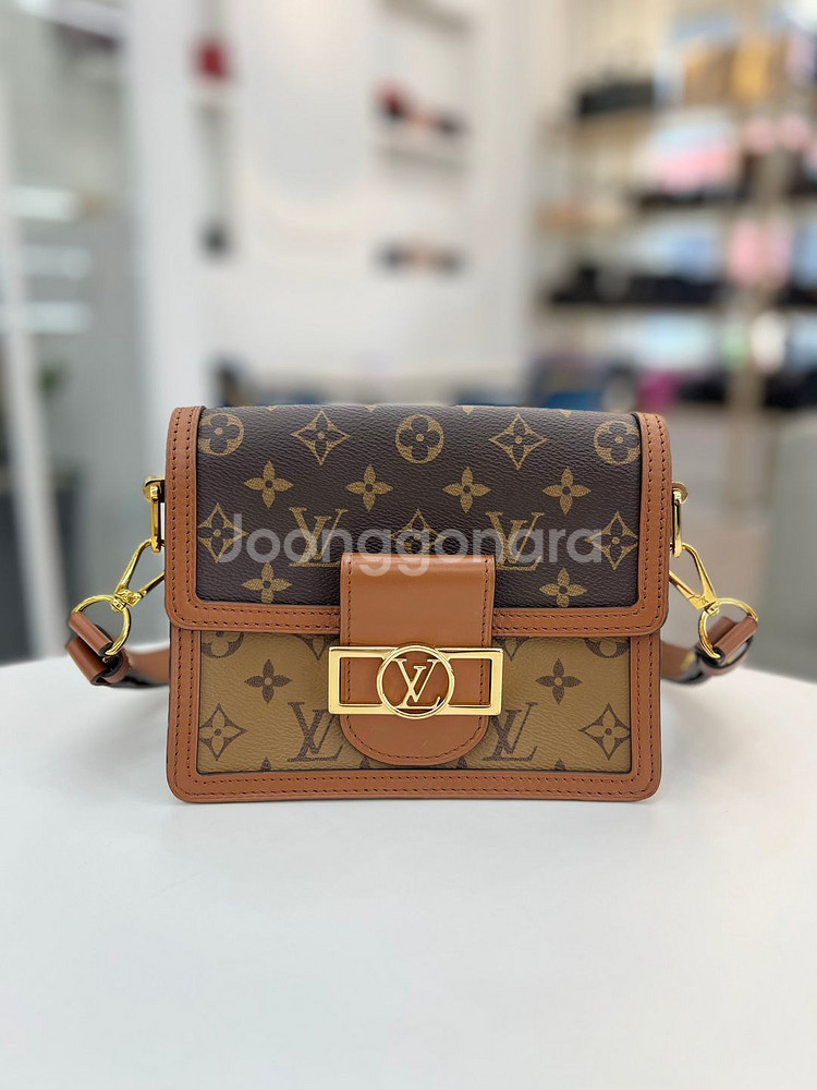 [중고명품 럭스올 울산점] 루이비통 미니 도핀 숄더백--0