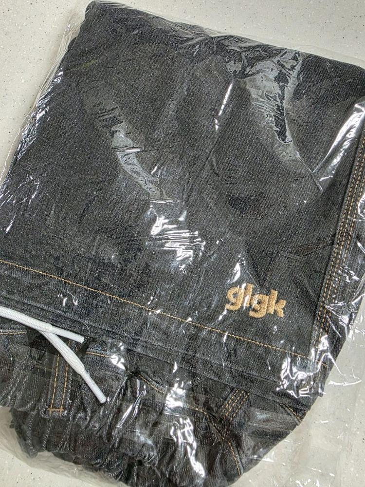 glgk 카펜터 데님 하프 팬츠 160--1