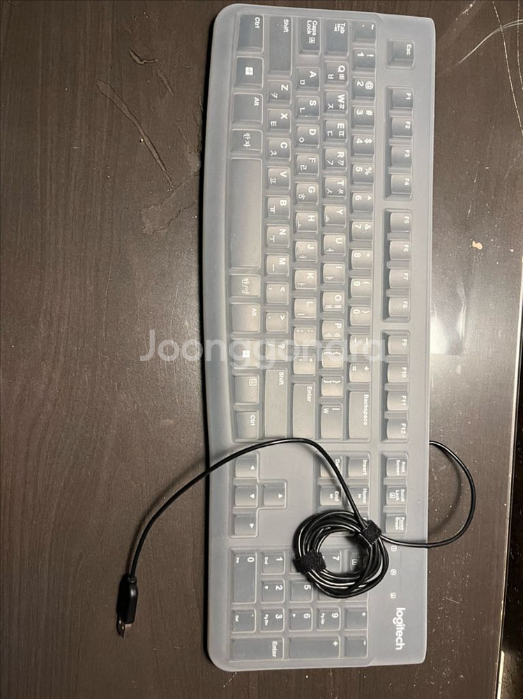 로지텍 k120 키보드--1