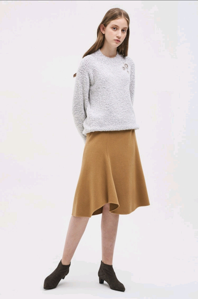 마인 MINE 핸드메이드 패널 스커트--0