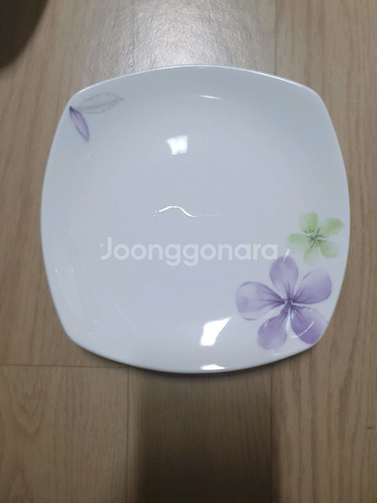 본차이나 식기 도자기 밥 공기 국 대접 접시 꽃무늬--2