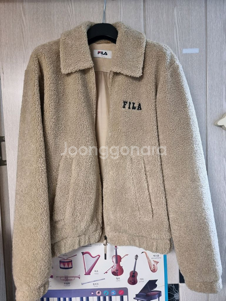 휠라* 보아 카라자켓 S--0