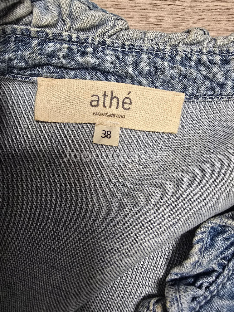 바네사부르노 데님 블라우스--4