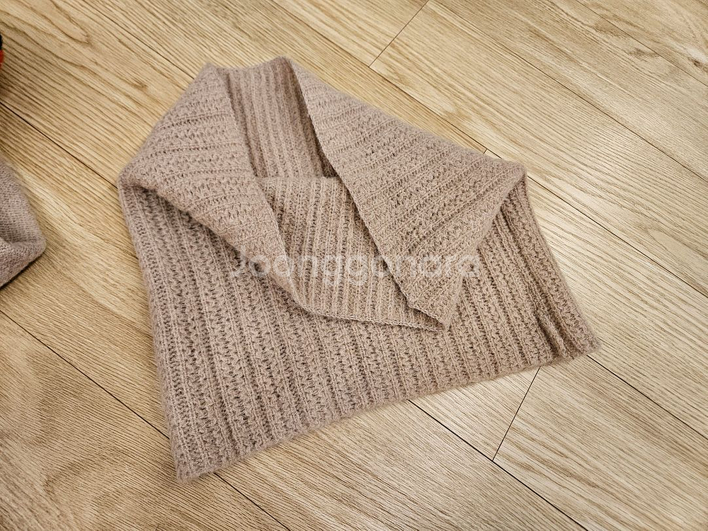 나이스클랍 니트, 넥워머 세트 팔아요~--5