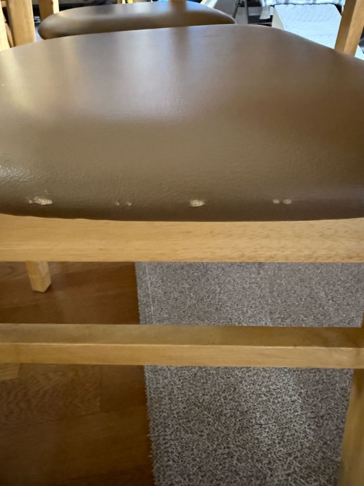 한샘 6인용 원목식탁 세트--4