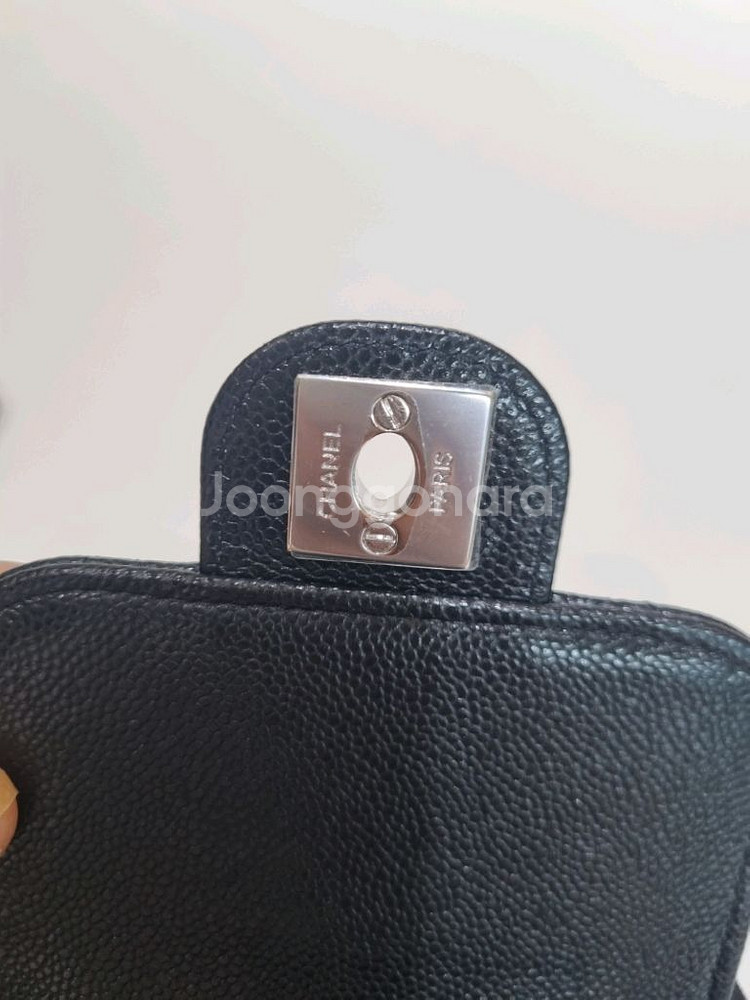 샤넬 폰케이스 백 30번대 샤넬 클래식 캐비어 핸드폰--2