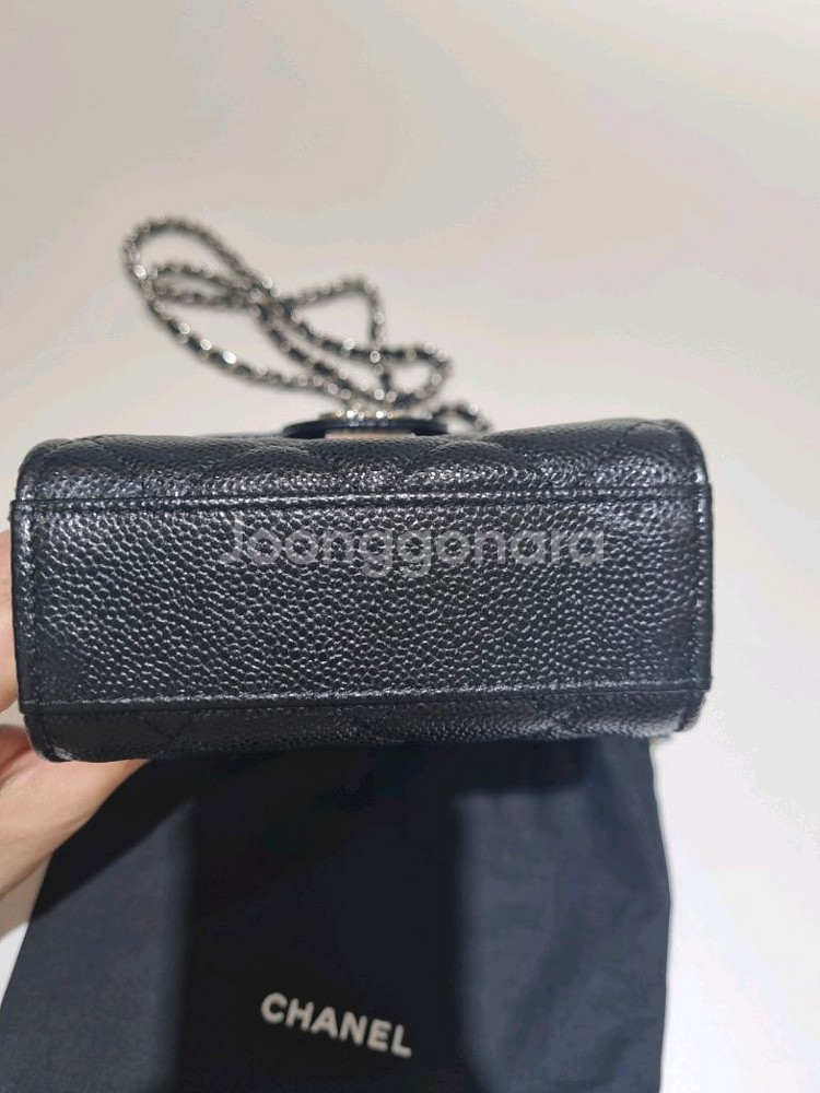 샤넬 폰케이스 백 30번대 샤넬 클래식 캐비어 핸드폰--7