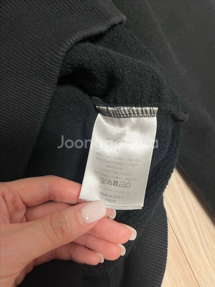 디올 CD 아이콘후드티 L--4