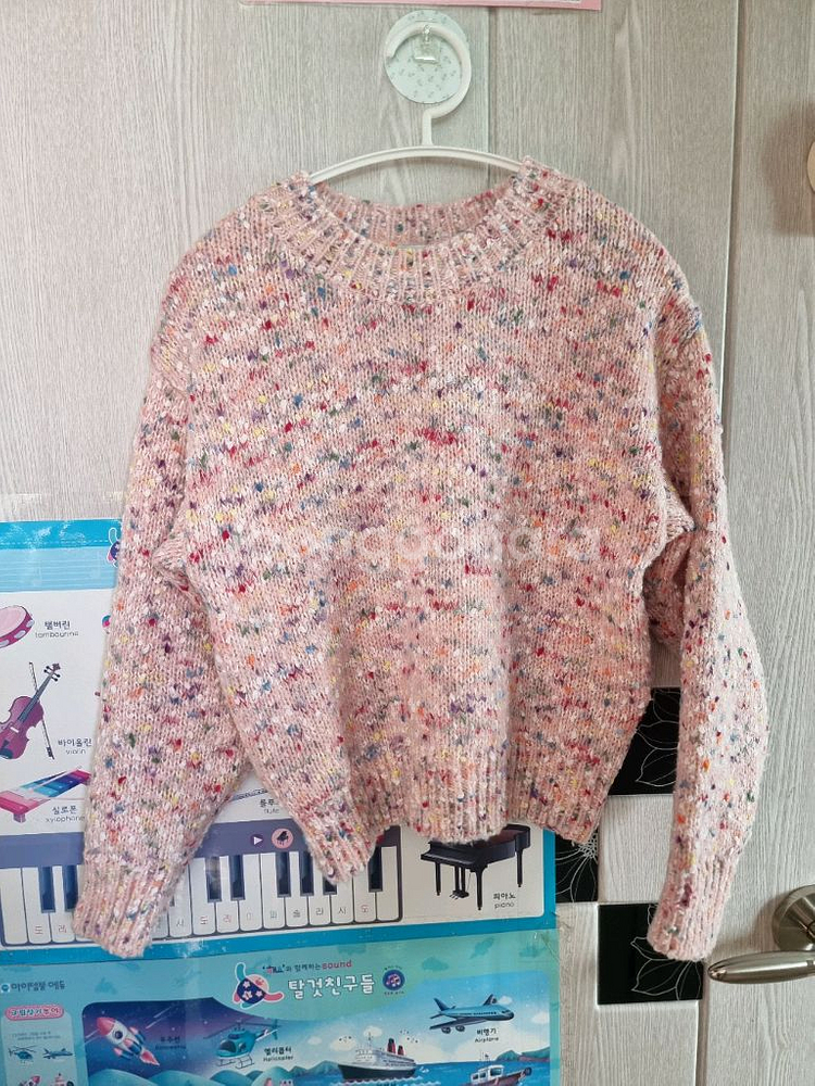 브랜드* 라운드 에쁜 니트 F--0