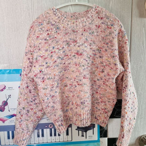 브랜드* 라운드 에쁜 니트 F