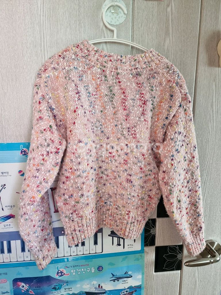 브랜드* 라운드 에쁜 니트 F--1