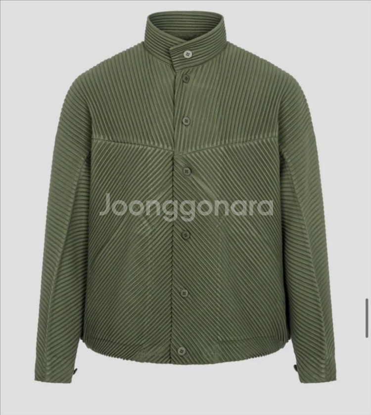 옴므플리세 하이넥 블루종 Mc March Blouson--0