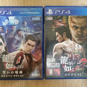 PS4 용과같이 제로, 극2