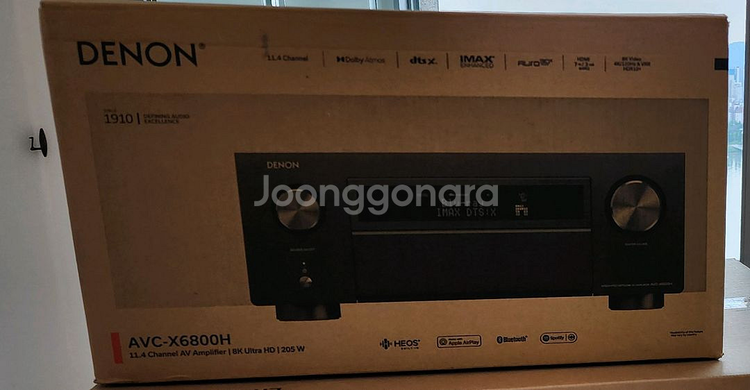 데논상급리시버13.4채널 6800리시버--1